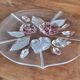 Cake or dessert dish in glass