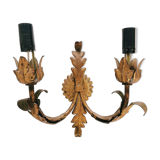 Golden Italian wall lamp