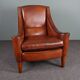 Design leather armchair
