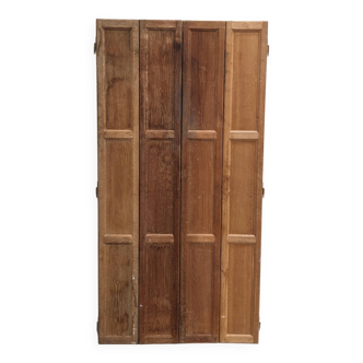 Vintage oak shutter