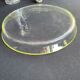 Liquor service Art Nouveau 1/2 Enamelled colored crystal with silver metal frame