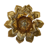 Masca floral wall lamp, Italy, 70's