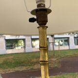 Bamboo bronze  lamp 1950