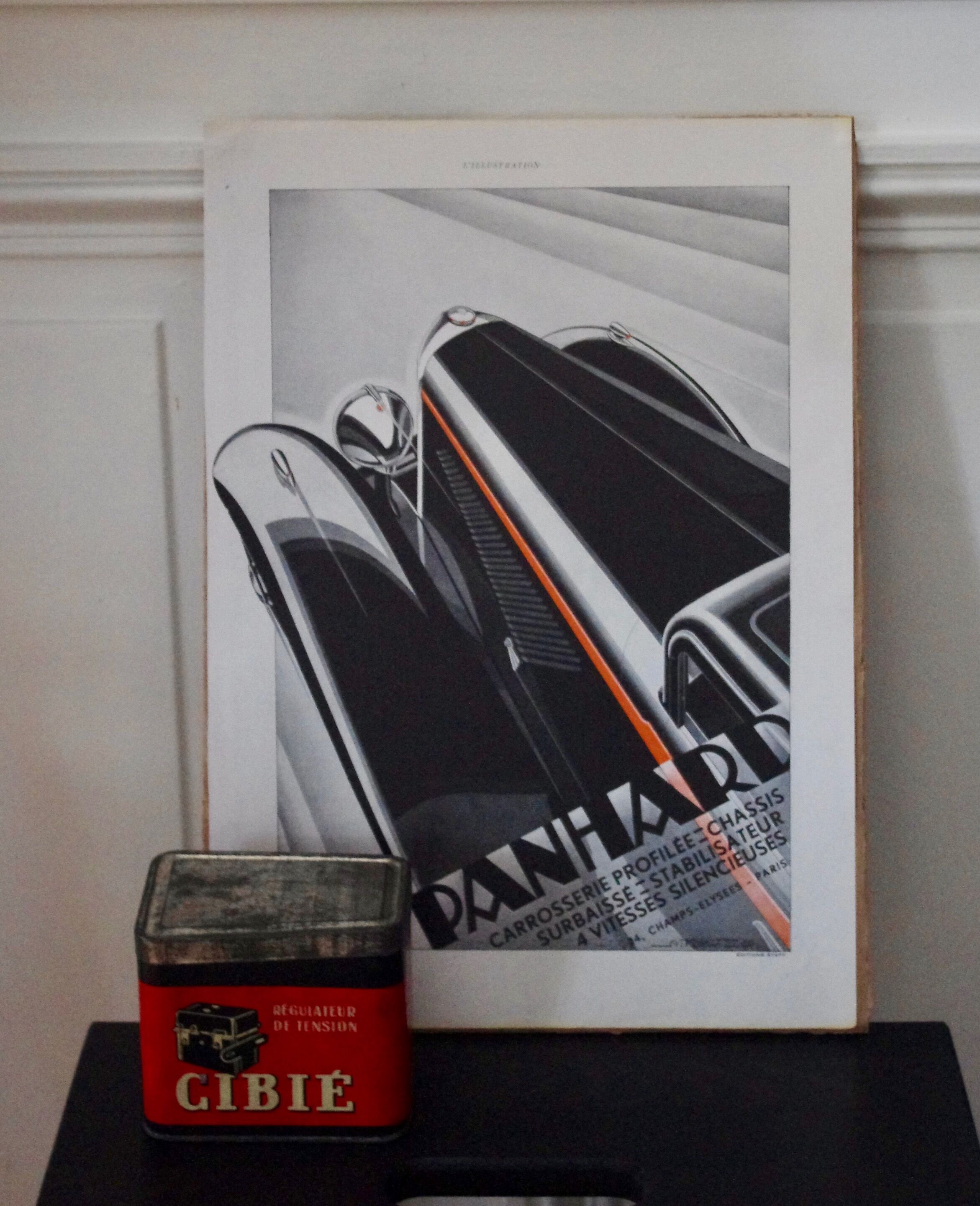 Advertising Panhard, 1930s