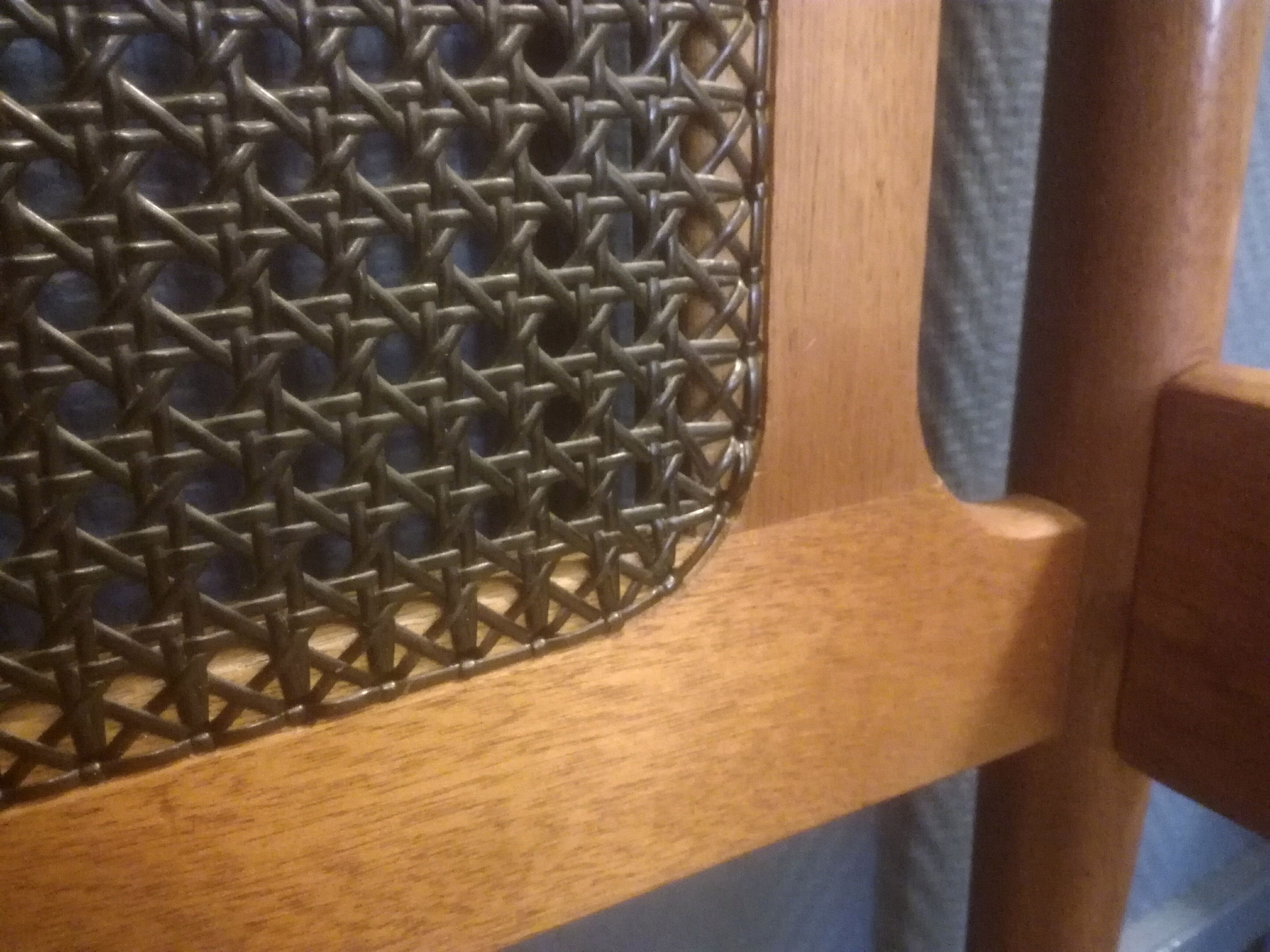 Scandinavian teak design bed