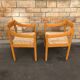 Pair of armchairs Carimate, Vico Magistretti, Cassina 1960