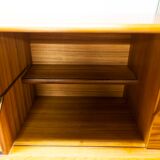 Scandinavian high enfilade 1960 solid teak