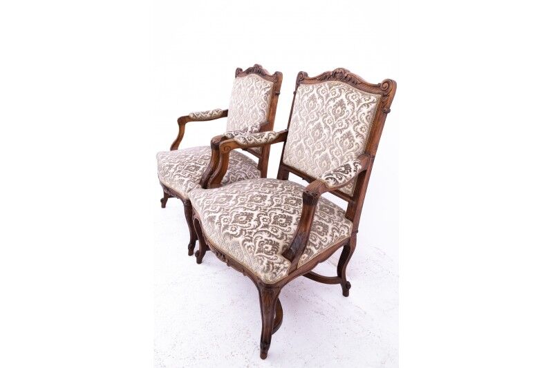 Paire de fauteuils, France, vers 1900
