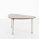 Mid-Century Modern Tripod Coffee Table with Marble Print Top, 1960s