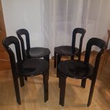Chaise Bruno Rey noire