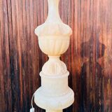 Alabaster lamp and column