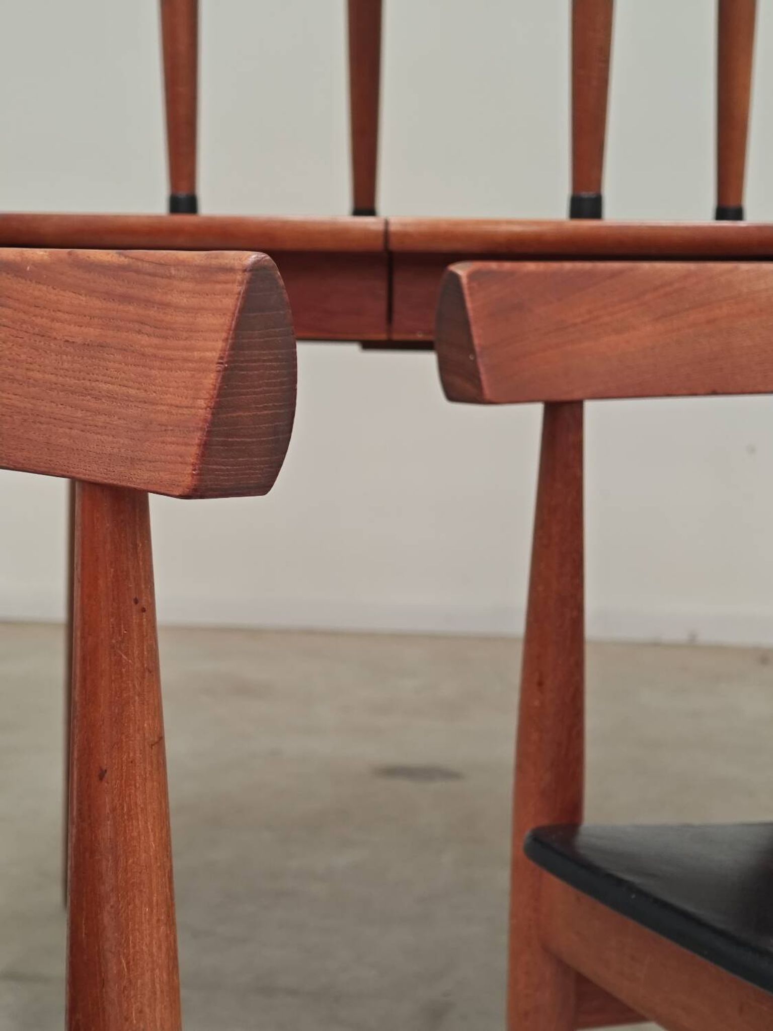 Table de repas et 4 chaises par Hans Olsen pour Frem Rojle  Danemark