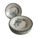 Lot de 8 assiettes creuses en terre de fer