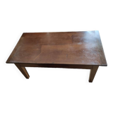 Solid walnut coffee table
