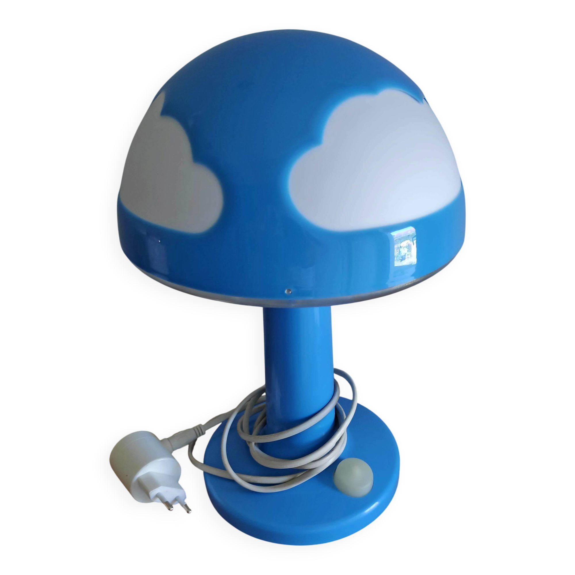 Ikea Skojig blue lamp (L-0148)