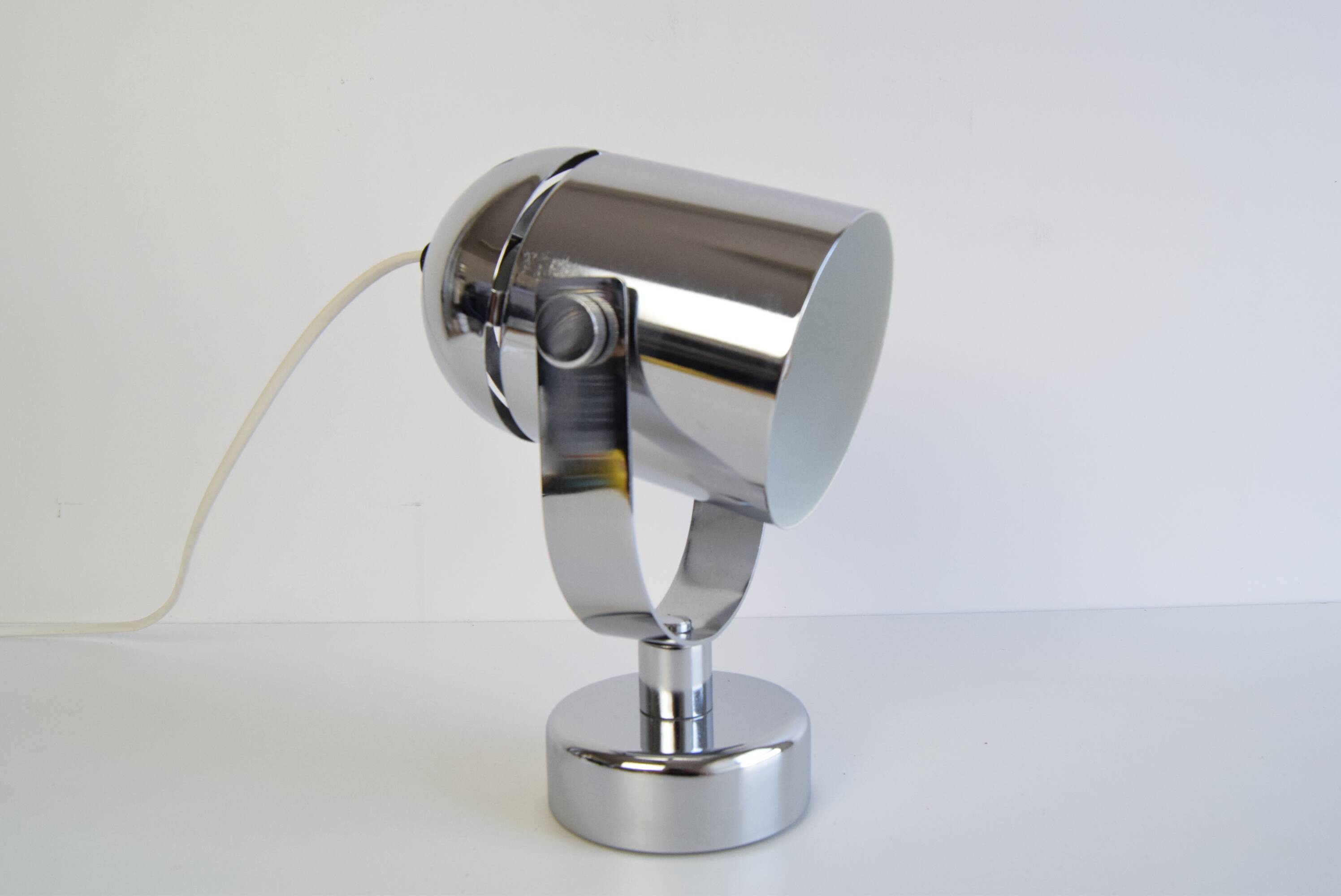 Chrome wall Lamp by Stanislav Indra for Combi Lux, 1970's.