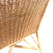 Vintage rattan armchair, Sweden, 1950