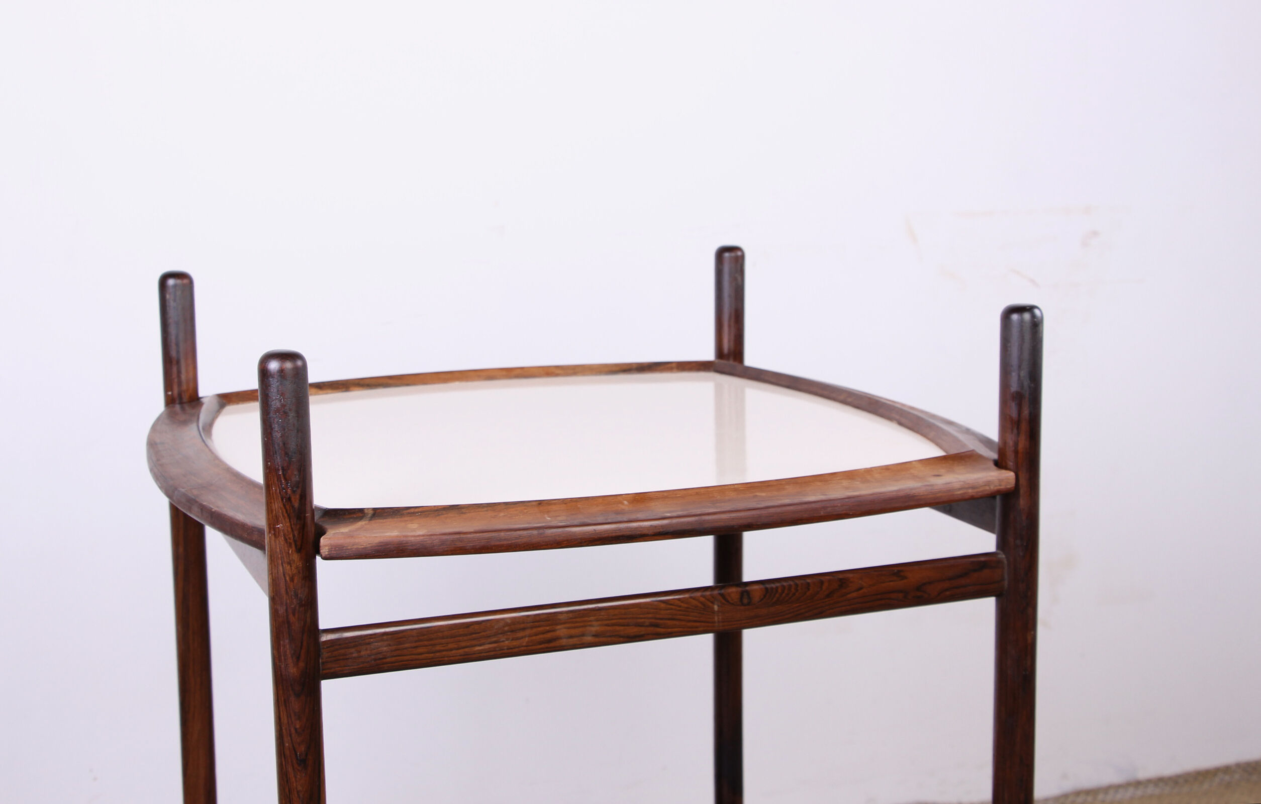 Brazilian service, 2 reversible trays Rosewood and Formica, Cantù Móveis for Interiores.