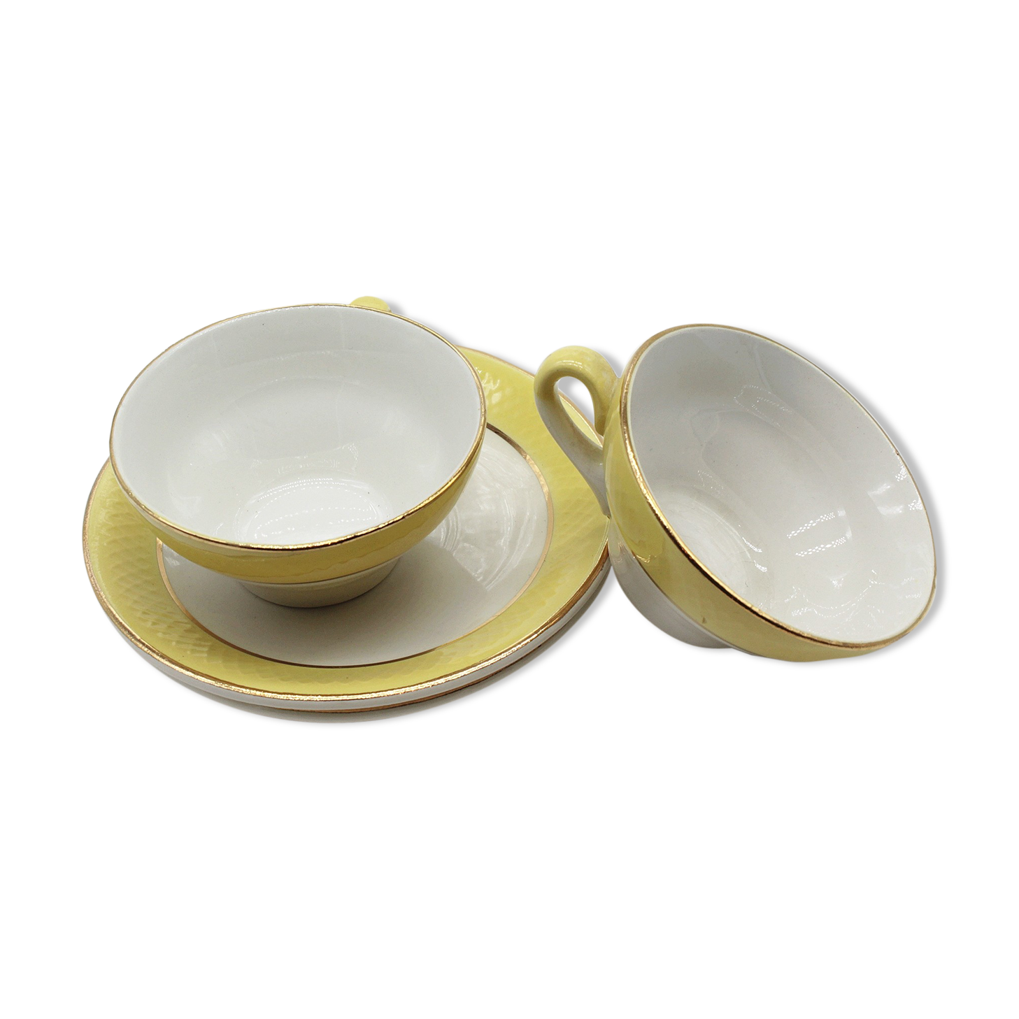 Lot of 2 cups and under vintage ceramic cup