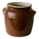 Pot de cuisine grès vernissé