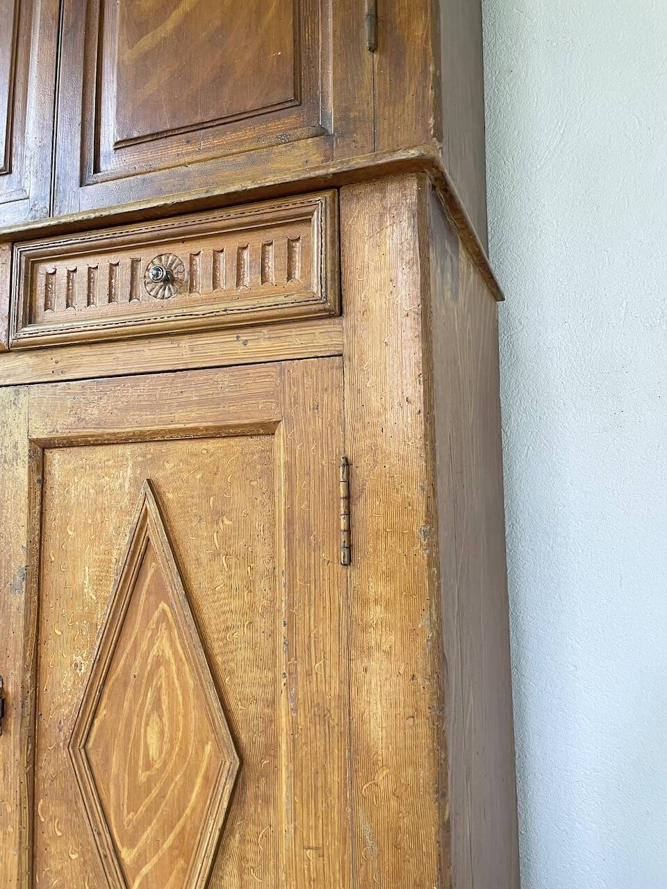 Two-body grocery cabinet, 1900