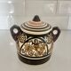 Antique tea and coffee service signed Paul Fouiffen Quimper