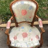 Pair of Louis XV-style armchairs