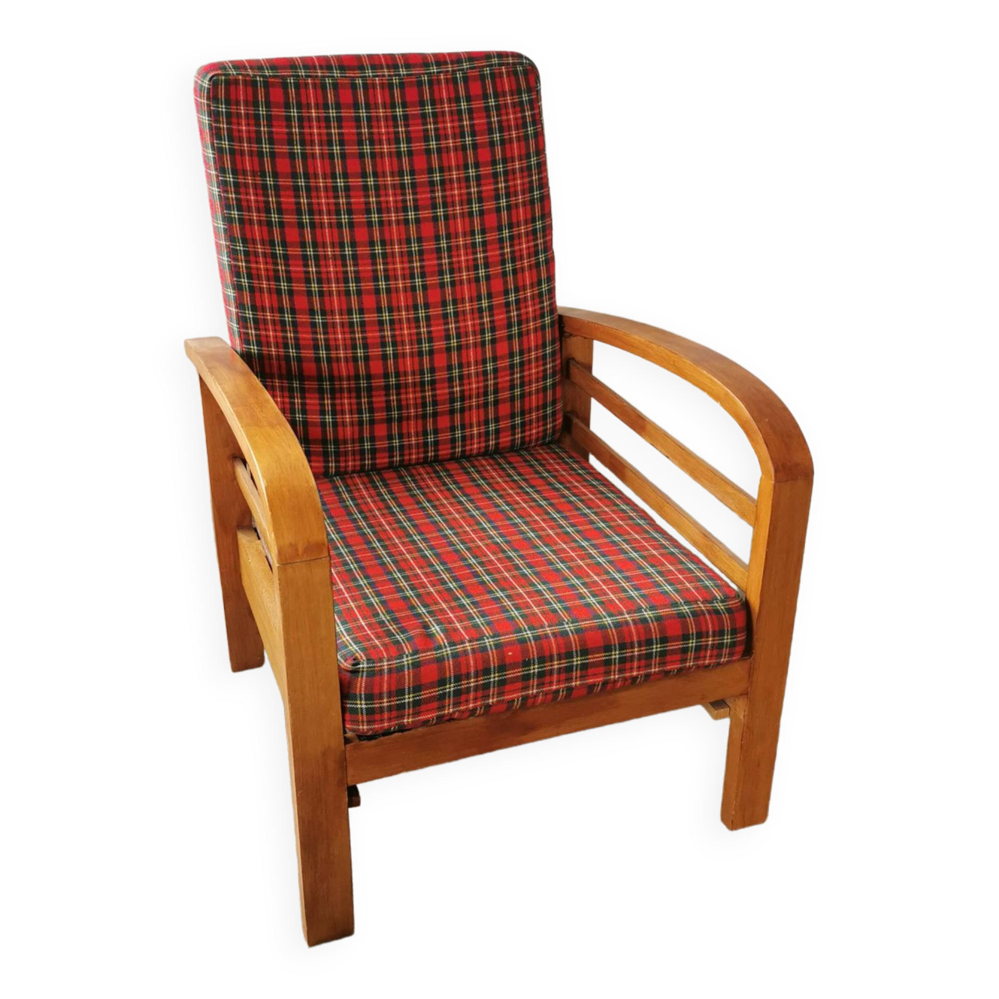 Vintage Scottish reclining armchair 1960s