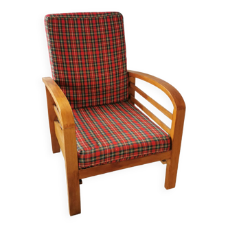 Vintage Scottish reclining armchair 1960s