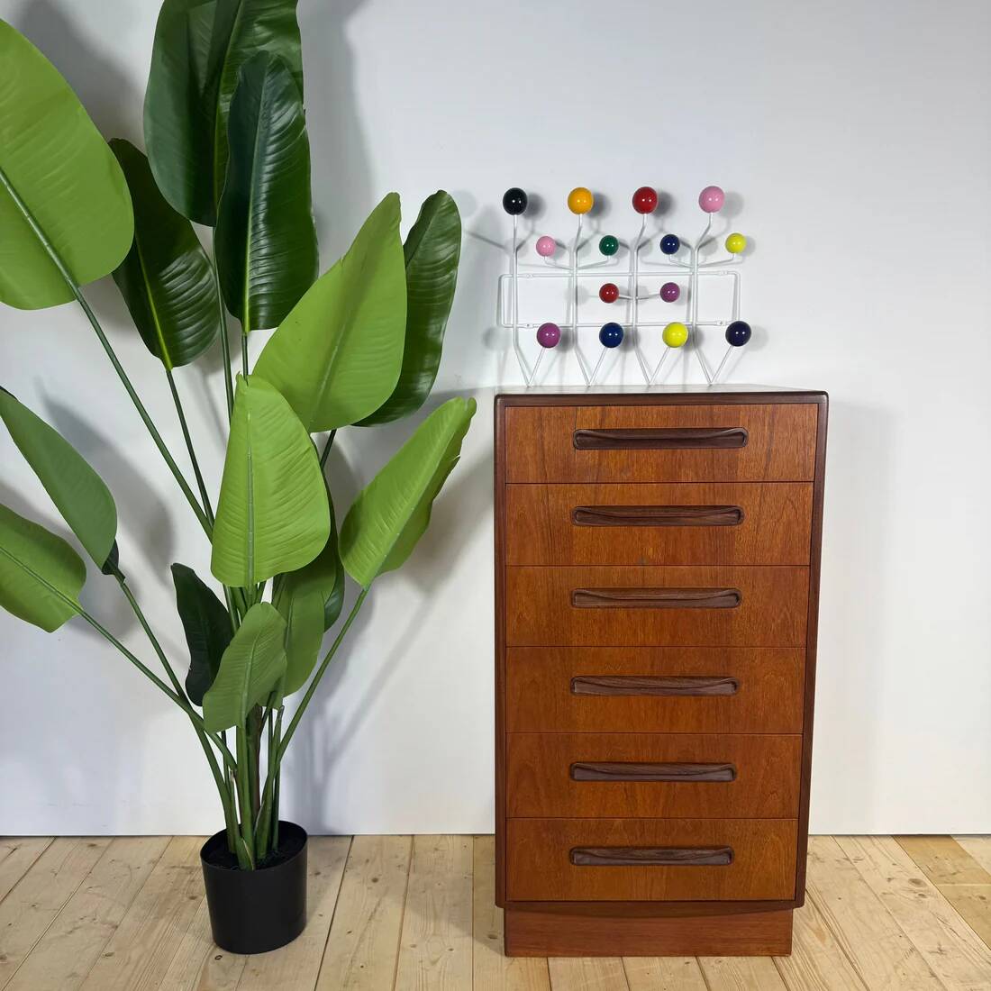 G-Plan teak chest of drawers – Mid-century elegance of British design