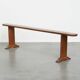 Antique French hall bench / dining bench