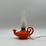 Vintage ceramic lamp, made in italy 1960