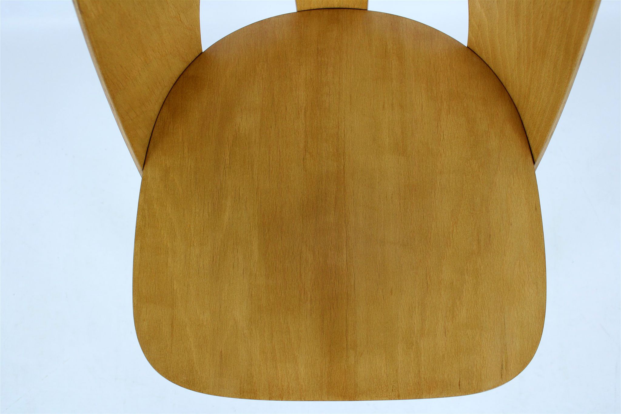 Wooden chairs by oswald haerdtl for ton (thonet), 1960s, set of 4