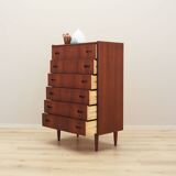 Commode en teck, design danois, années 1970, production : Danemark