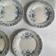 "Regency" - 6 dessert plates in ironstone St-Amand & Hamage