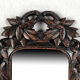 Carved wooden mirror, black forest XIX/early twentieth century