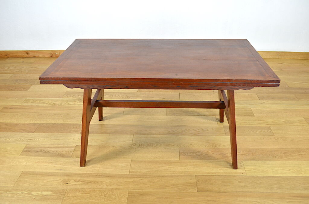 Table signed René Gabriel vintage 1950