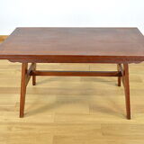 Table signed René Gabriel vintage 1950