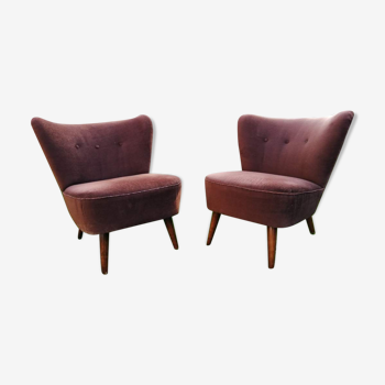 Paire de fauteuils cocktail