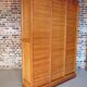 Furniture filing three curtains in oak 50s