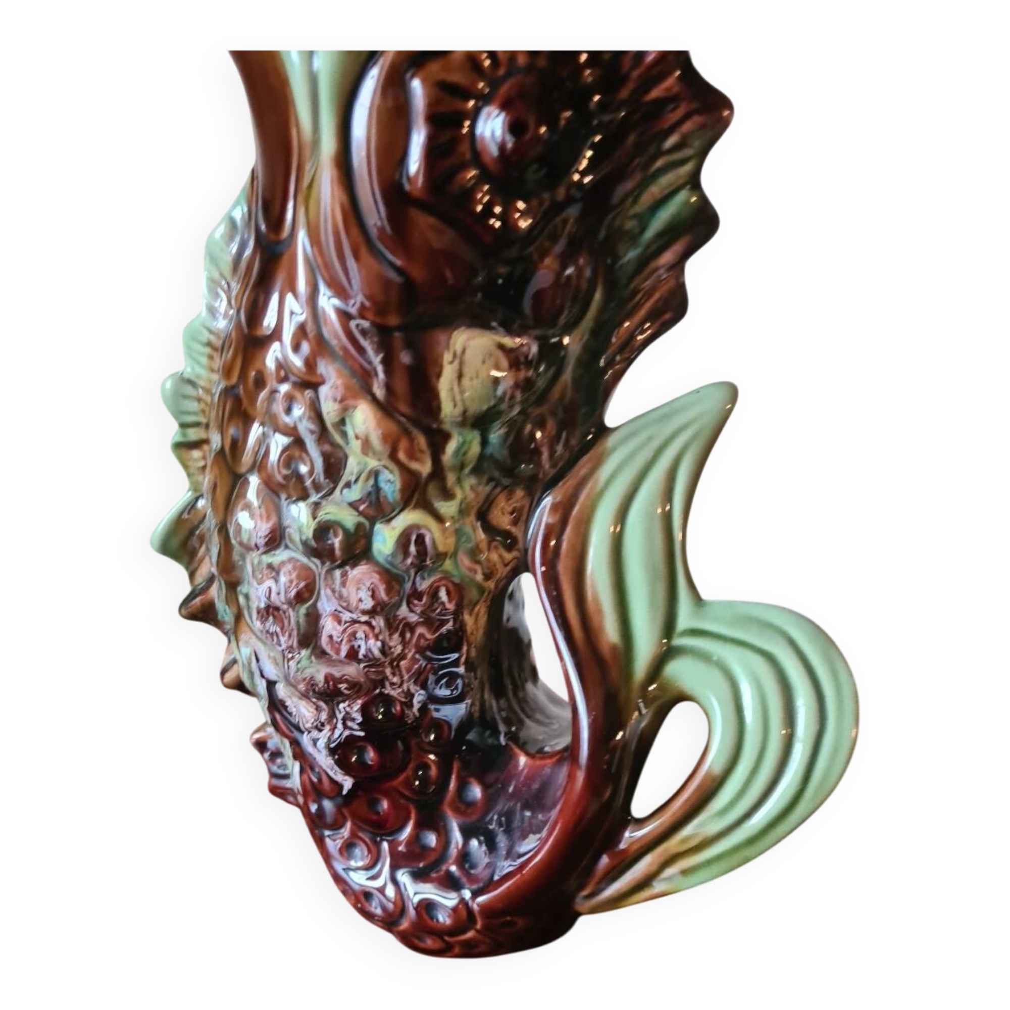 "French Majolica" Pitcher