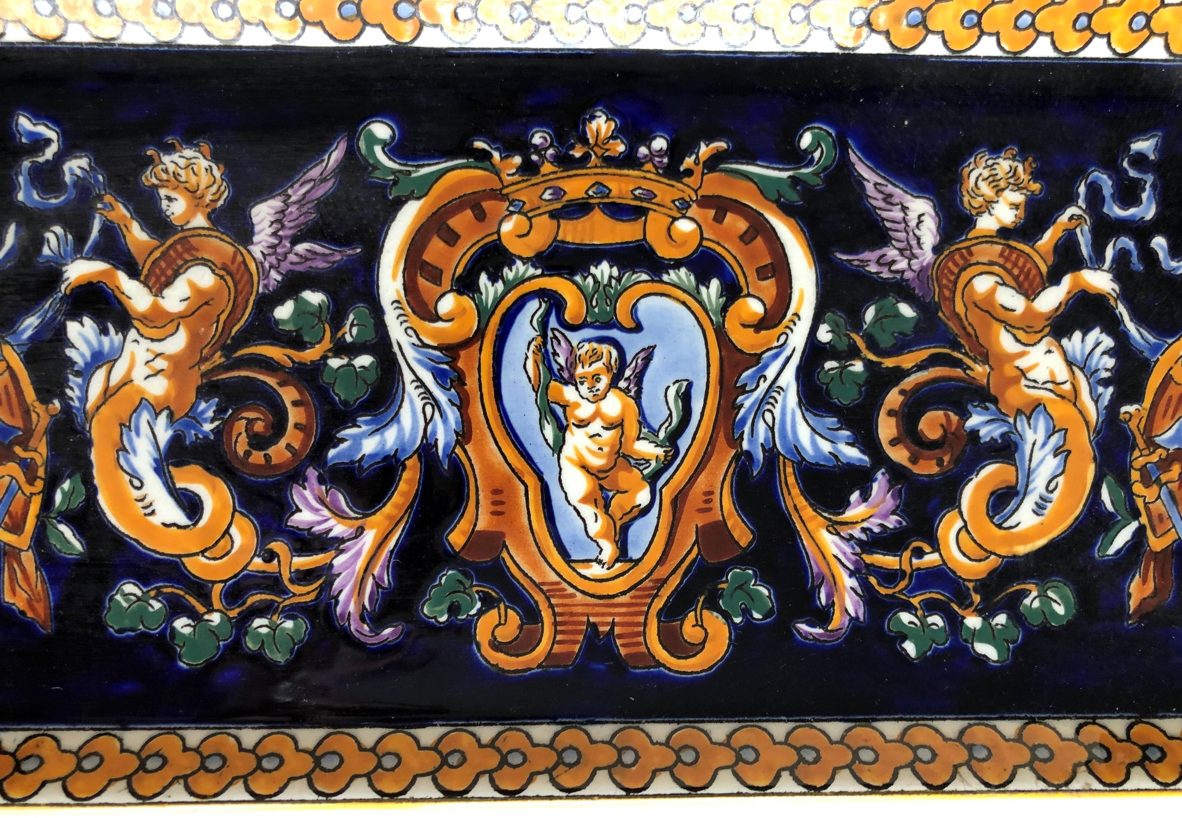 Gien earthenware cake dish
