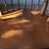 Vintage rocking chair made of beech wood