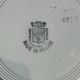 Set of 6 deep plates Saint Amand with floral garland decoration.