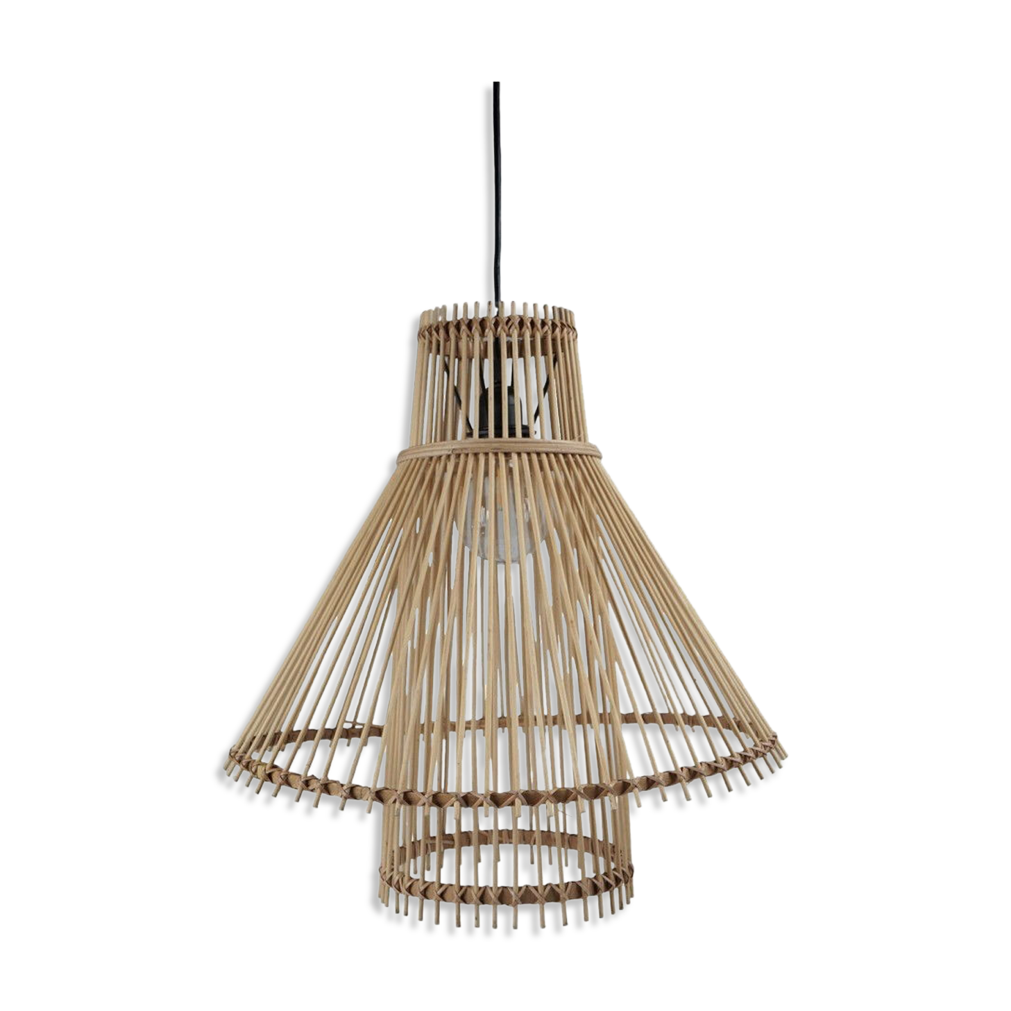 Rattan suspension "alicia"