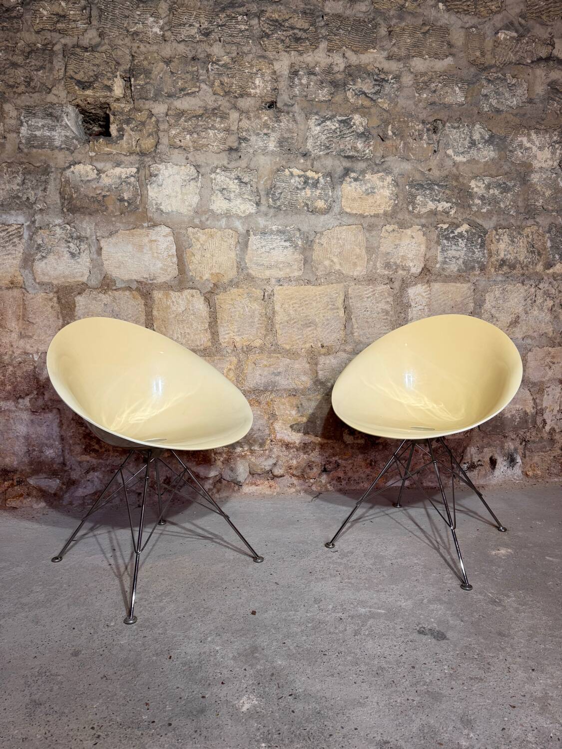 Eros Chair Pair by Philippe Starck