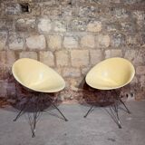 Pair of Eros Chairs by Philippe Starck