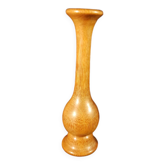 Wooden soliflore vase