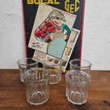 Old jam jars