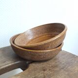 Stoneware soup plates